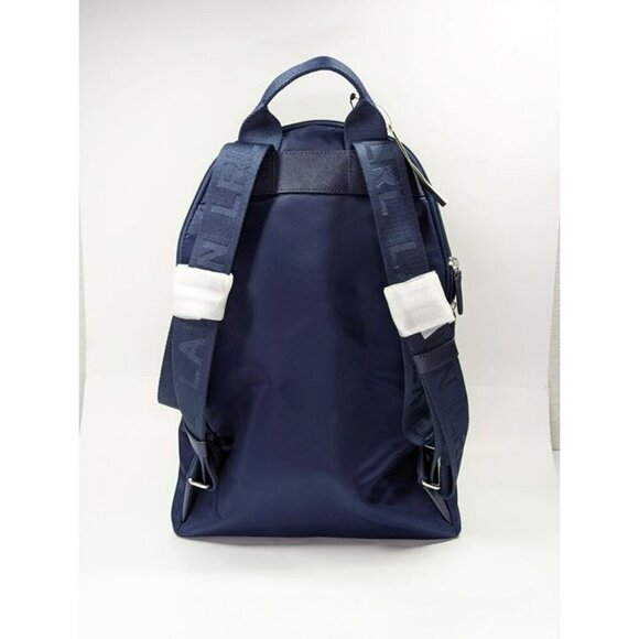 Lauren Ralph Lauren Nylon Medium Stevie Backpack Refined Navy (MSRP $275) main image 8
